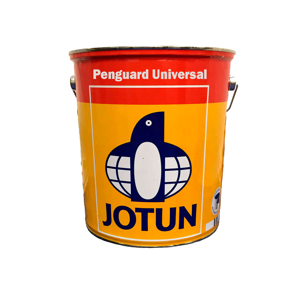 Fotografia De Bote de Penguard marca Jotun de uso industrial para exteriores
